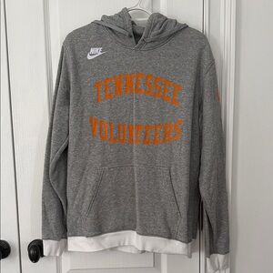 Nike Gray and Orange Tennessee Volunteers Hoodie size large